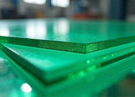 Verre écologique et processus durable chez Grantroofdip