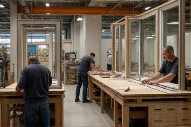 Menuiserie Grantroofdip – atelier de fabrication de fenêtres